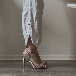 Schutz Silver Women's Heels